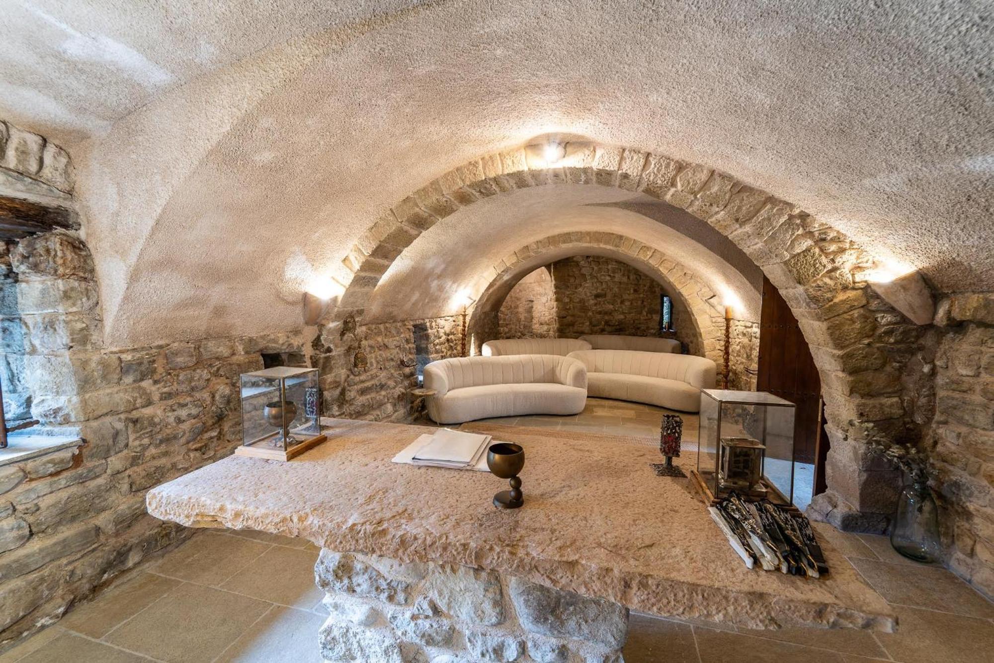Castell In Girona Villa Sant Miquel de Campmajor Dış mekan fotoğraf