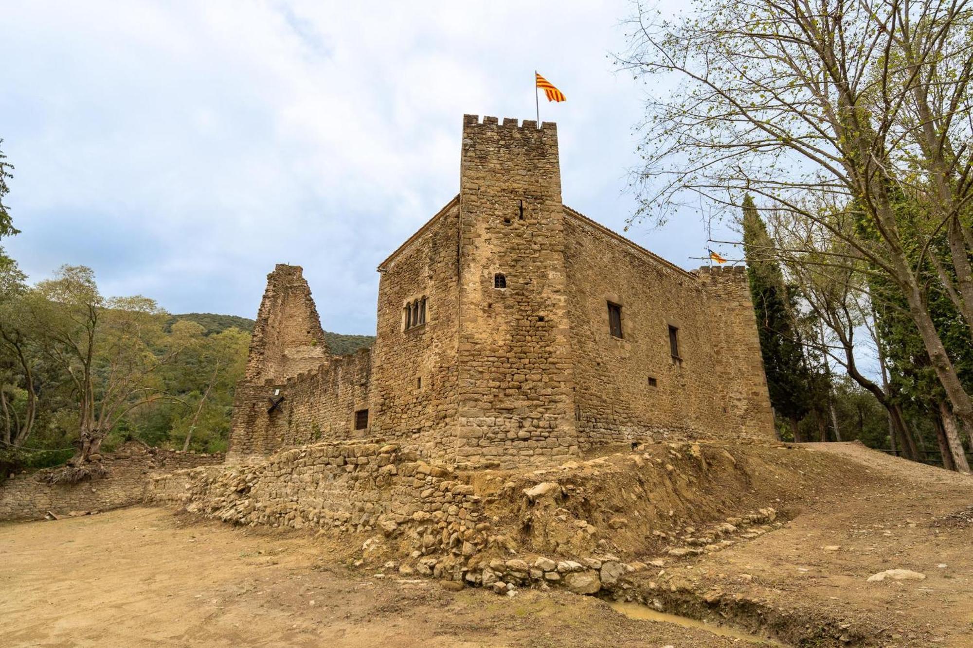 Castell In Girona Villa Sant Miquel de Campmajor Dış mekan fotoğraf