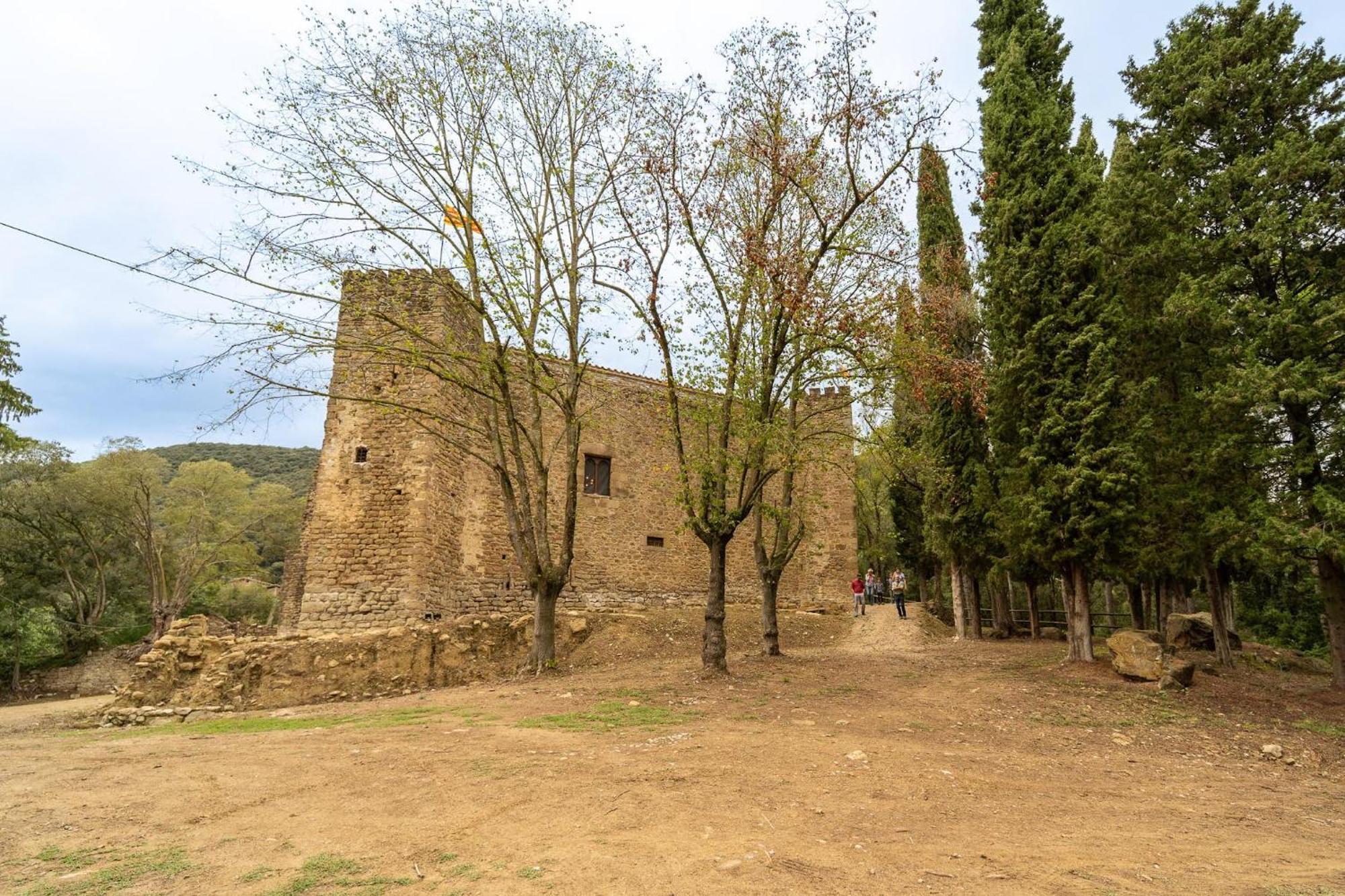 Castell In Girona Villa Sant Miquel de Campmajor Dış mekan fotoğraf