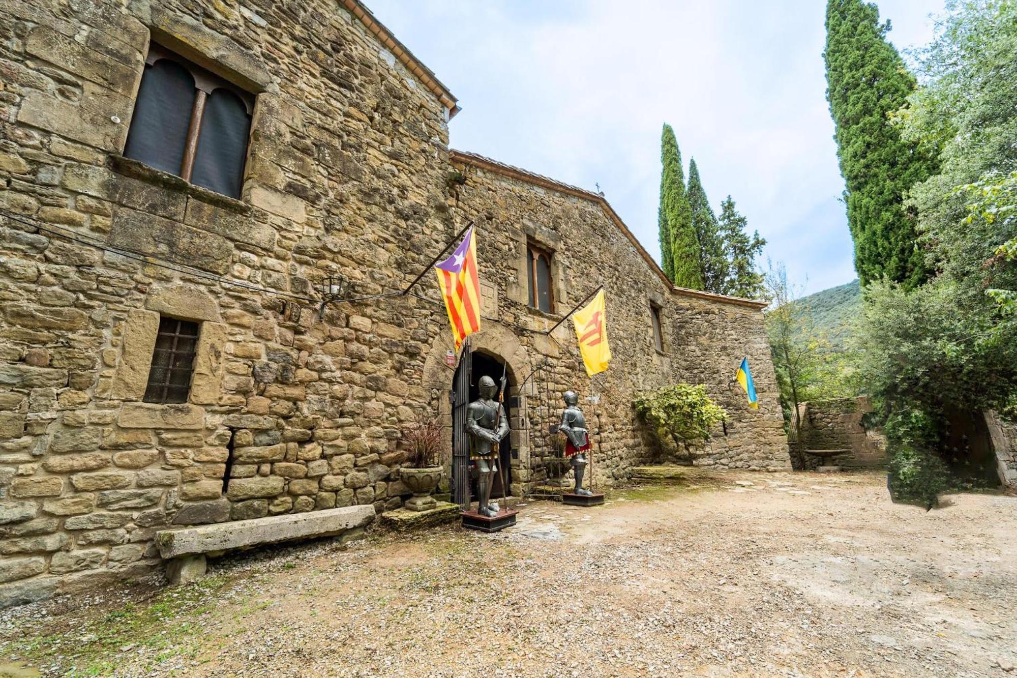 Castell In Girona Villa Sant Miquel de Campmajor Dış mekan fotoğraf