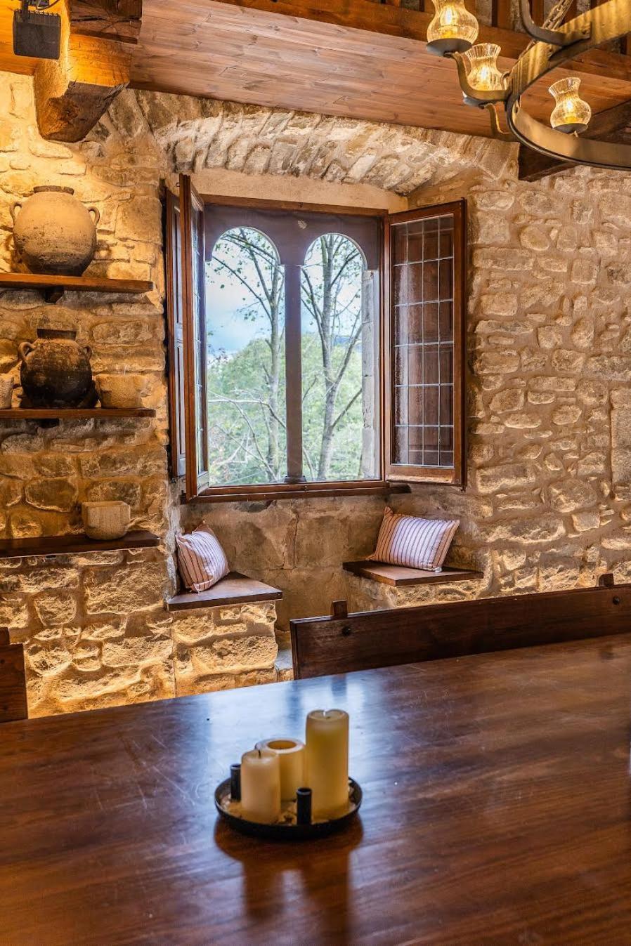 Castell In Girona Villa Sant Miquel de Campmajor Dış mekan fotoğraf