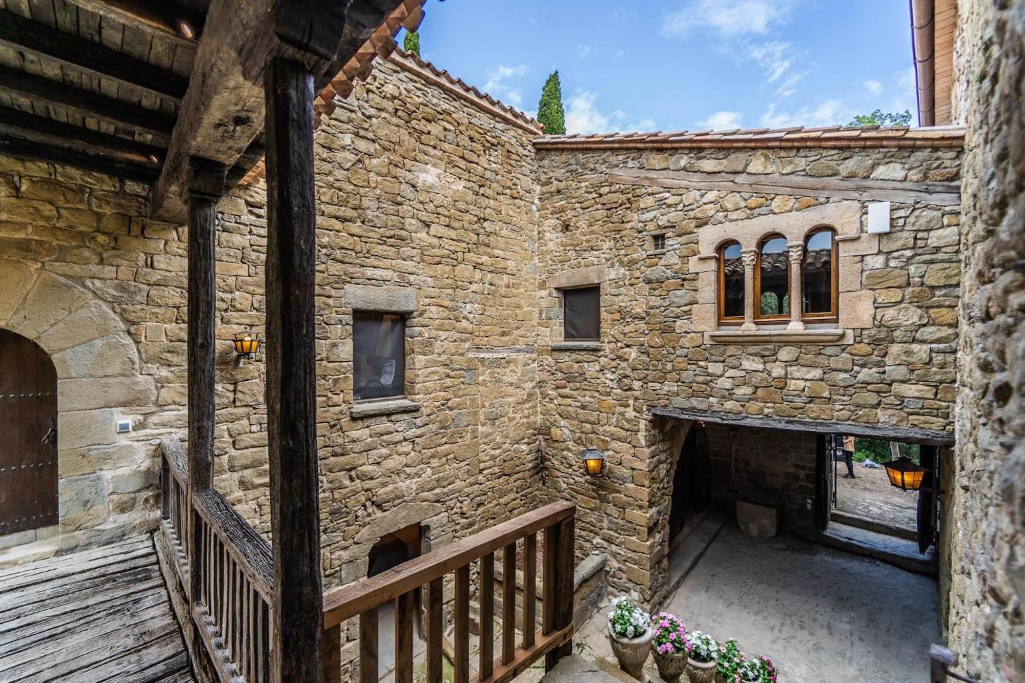 Castell In Girona Villa Sant Miquel de Campmajor Dış mekan fotoğraf
