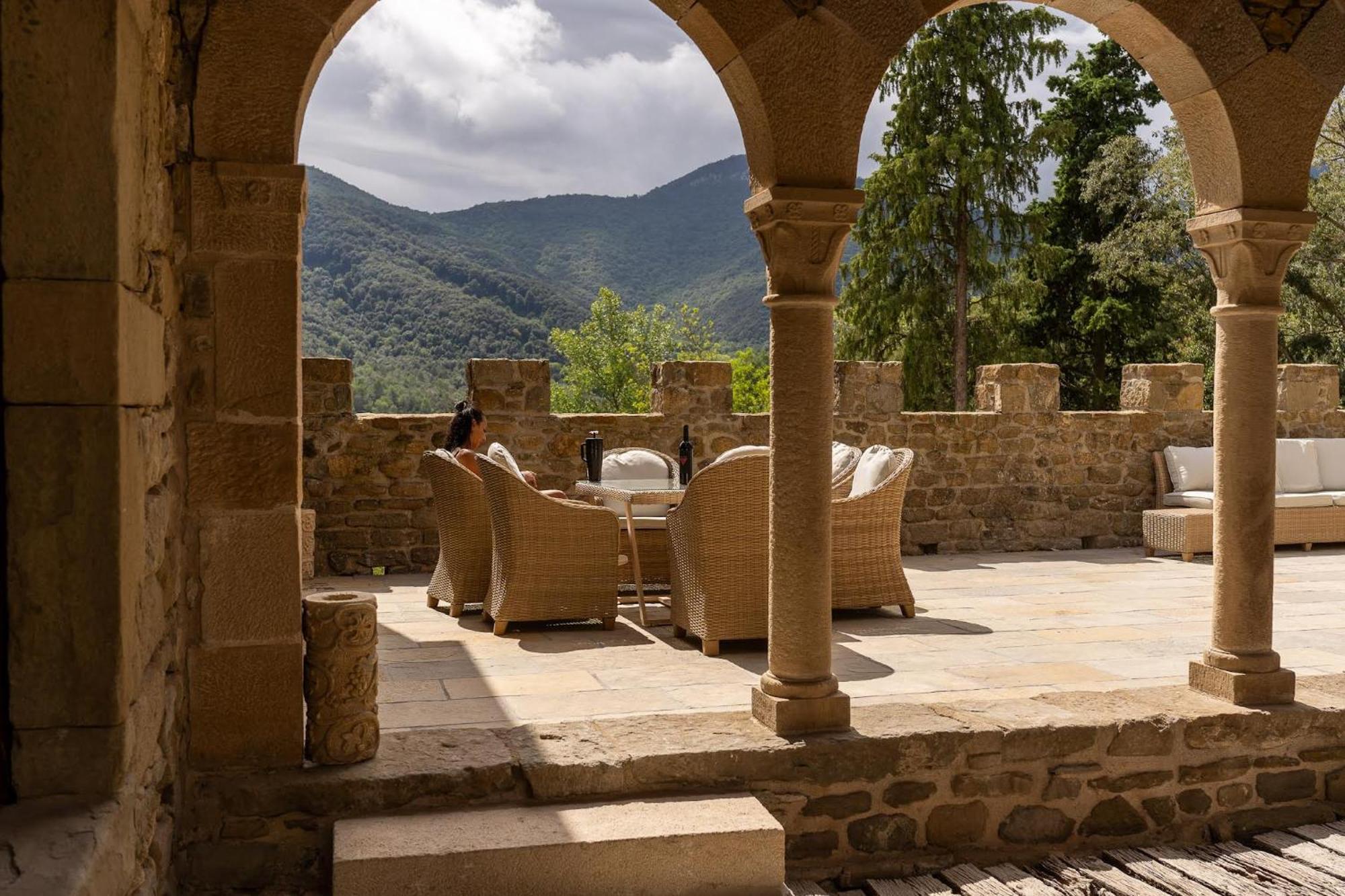 Castell In Girona Villa Sant Miquel de Campmajor Dış mekan fotoğraf