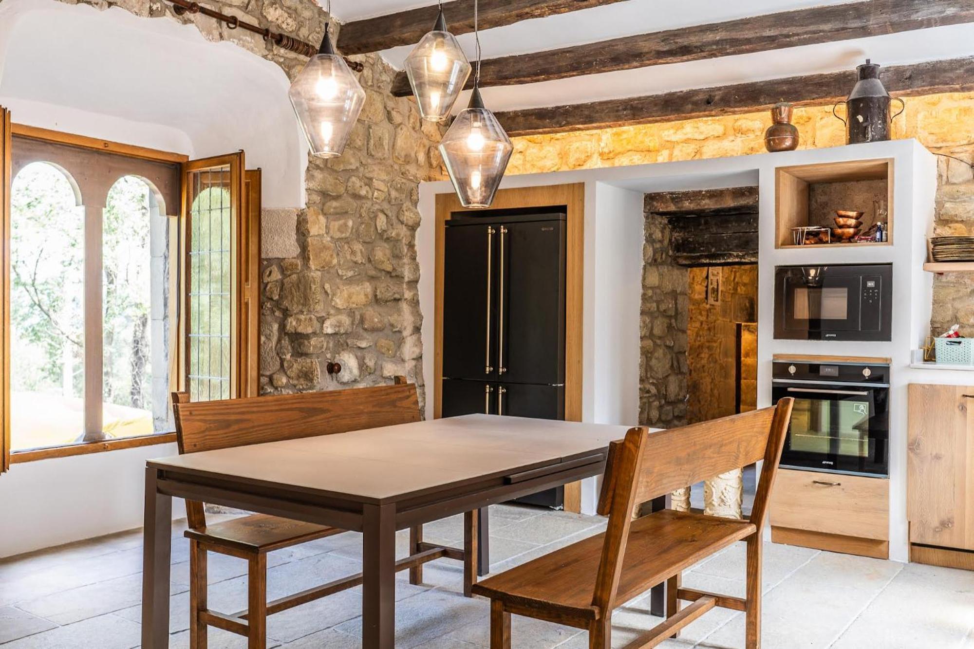 Castell In Girona Villa Sant Miquel de Campmajor Dış mekan fotoğraf