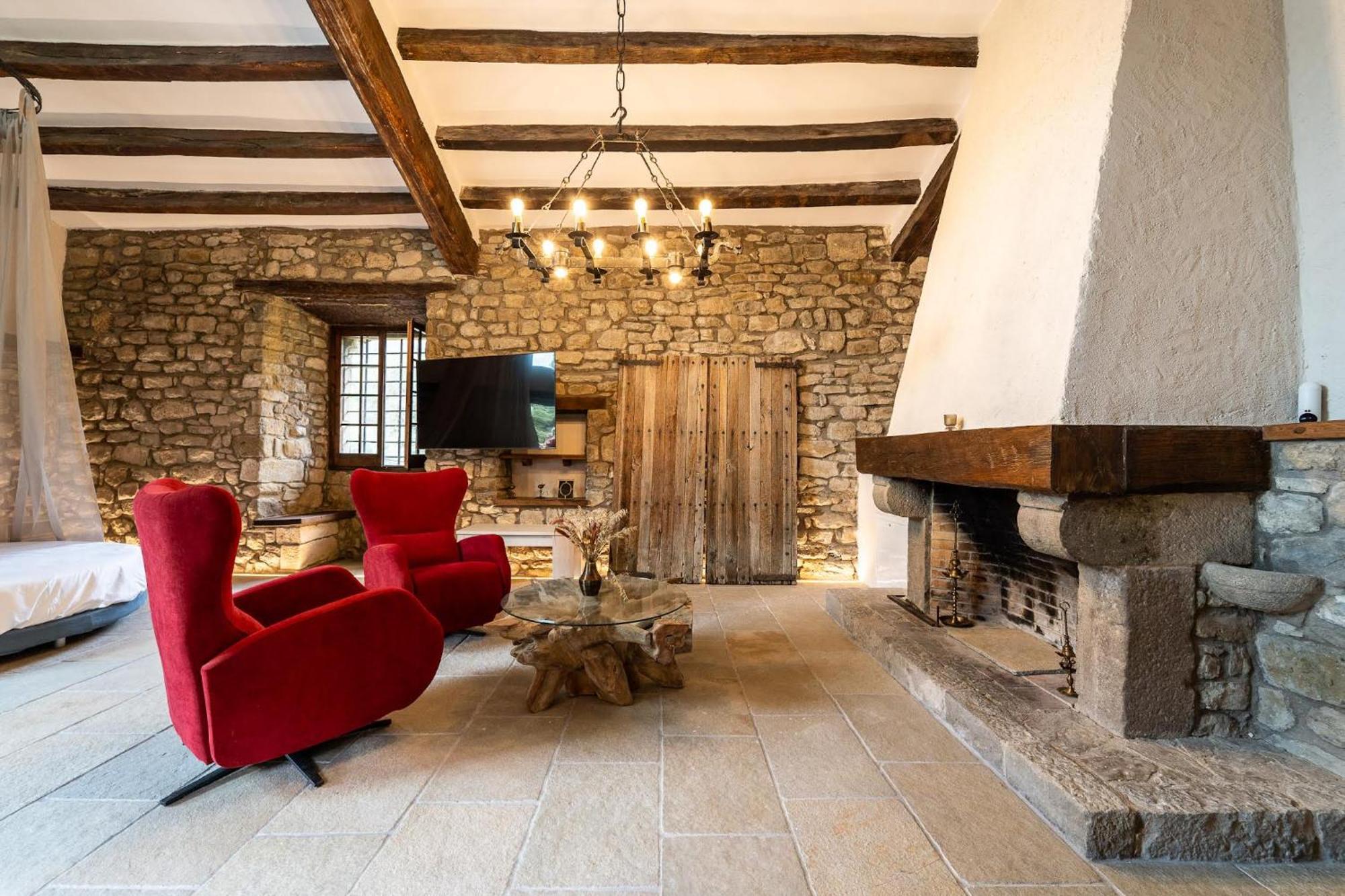 Castell In Girona Villa Sant Miquel de Campmajor Dış mekan fotoğraf