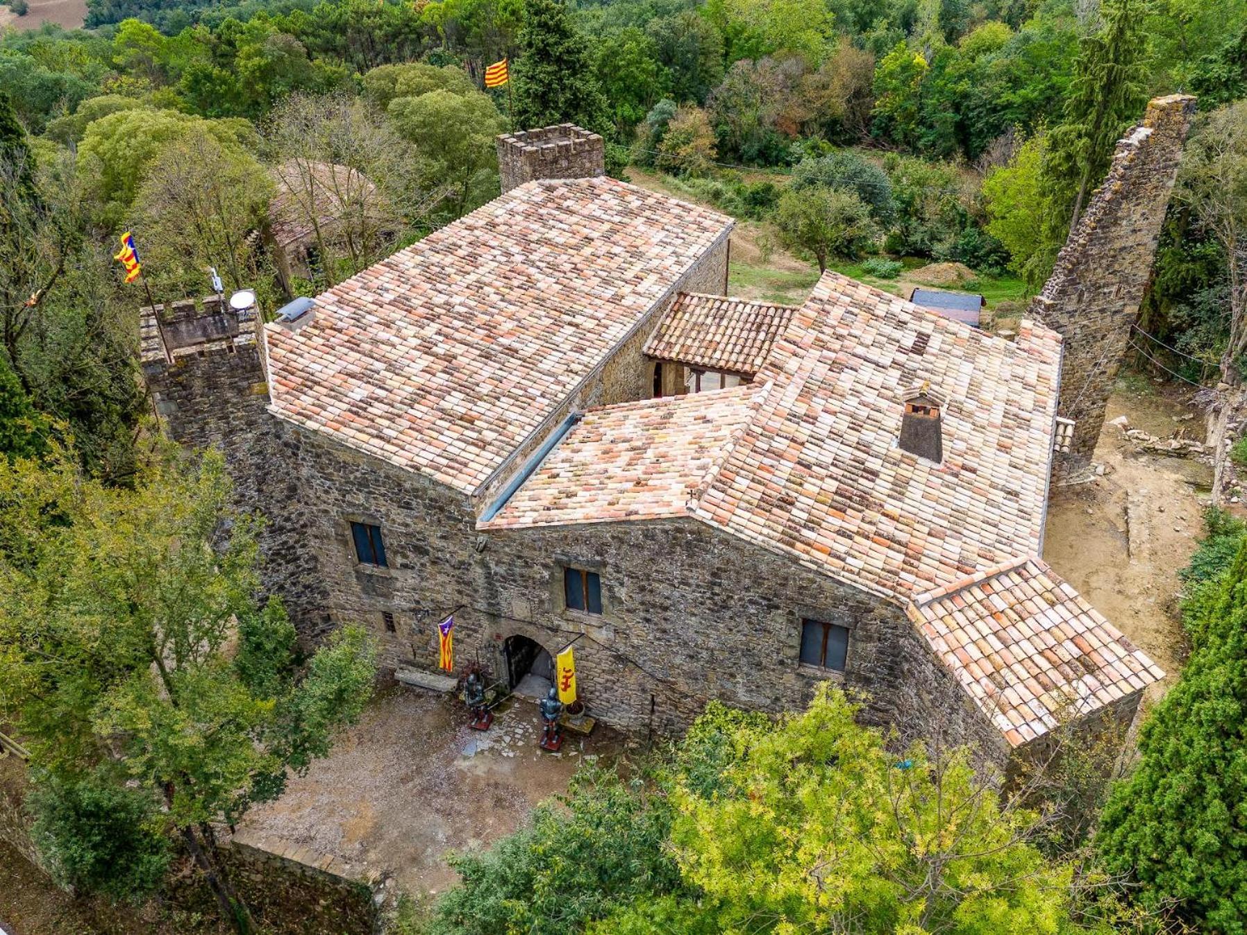 Castell In Girona Villa Sant Miquel de Campmajor Dış mekan fotoğraf